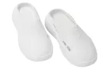 (WMNS) PRADA Foam Rubber Mules 'White' 1S811M_3LKD_F0009_F_025 sold by KicksCrew