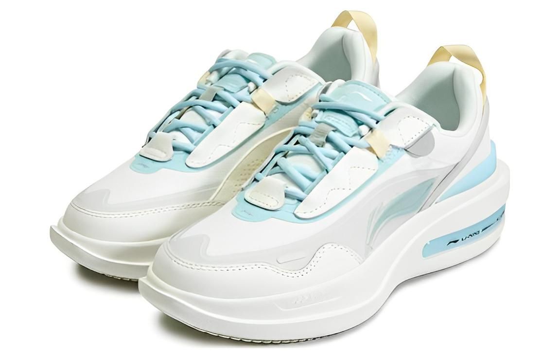 (WMNS) Li-Ning Future R1 'White Light Blue' AGLT016-4 sold by KicksCrew product image thumbnail 2