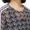 (WMNS) adidas Dance Long Sleeve T-Shirt 'Black White' JI9790 sold by KicksCrew