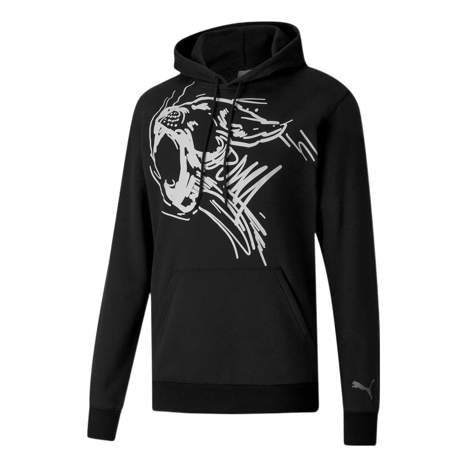 Puma Performance Graphic Training Hoodie 'Black' 519447-01 sold by KicksCrew