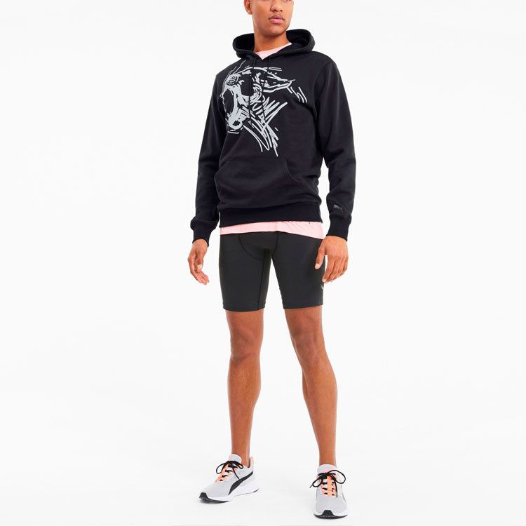 Puma Performance Graphic Training Hoodie 'Black' 519447-01 sold by KicksCrew product image thumbnail 3
