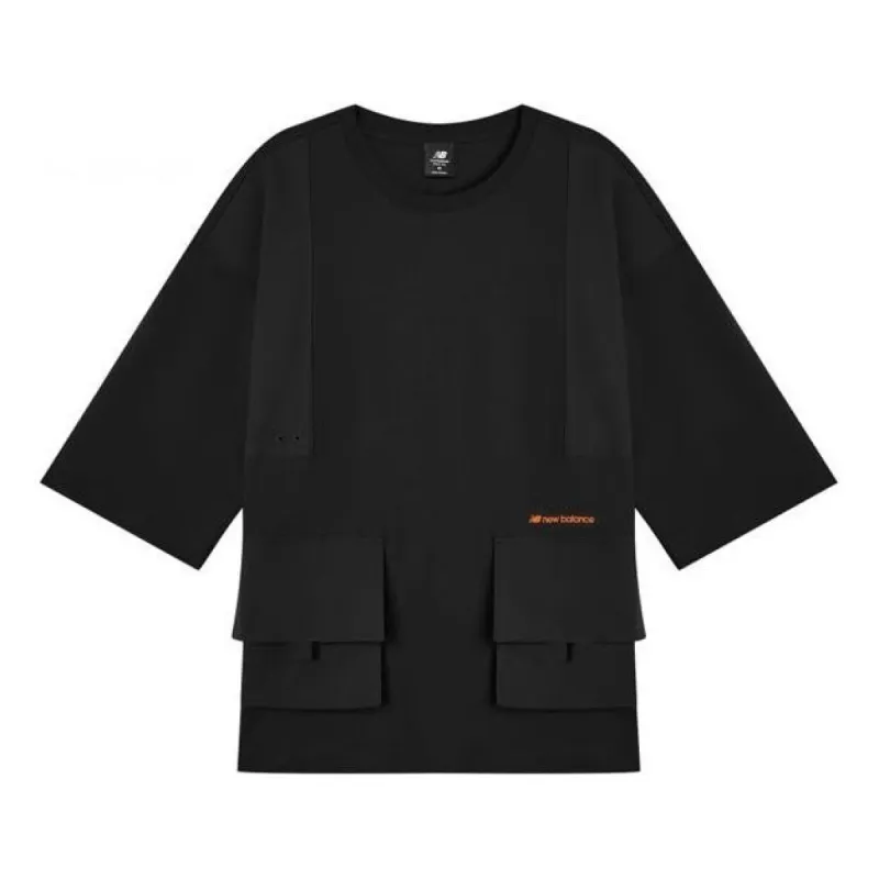 New Balance Lifestyle Cargo Tee 'Black' AMT12382-BK sold by KicksCrew