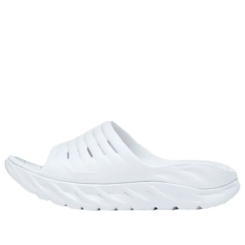 Hoka One One ORA Recovery Slide 'White' 1134527-WWH sold by KicksCrew