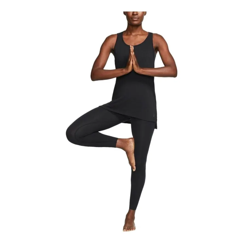(WMNS) Nike Yoga Layer Tank Top 'Black' CQ8826-010 sold by KicksCrew