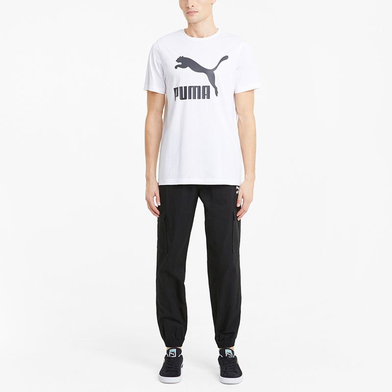 Puma Casual Sweatpants 'Black White' 531361-01 sold by KicksCrew product image thumbnail 3