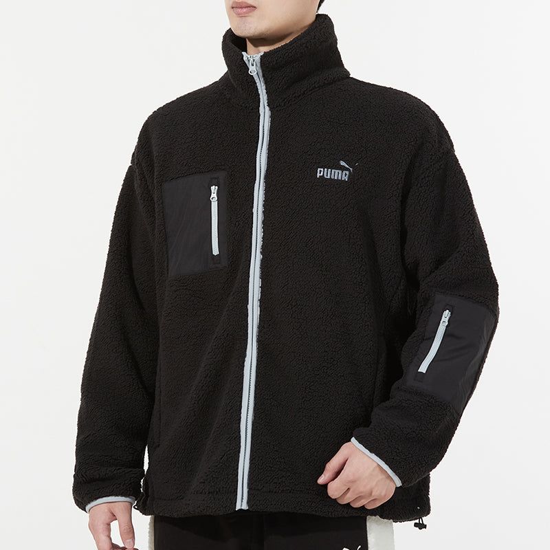 Puma Sherpa Bonded Jacket 'Black' 534930-01 sold by KicksCrew product image thumbnail 5