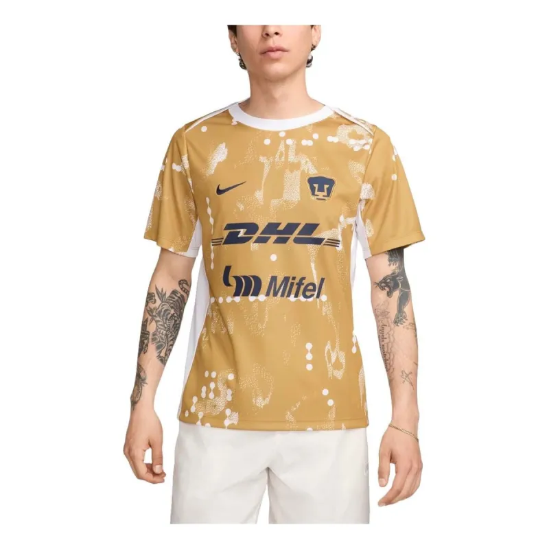 Nike Dri-FIT Pumas UNAM Academy Pro Football T-Shirt 'Truly Gold' FN9660-714 sold by KicksCrew