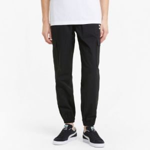Puma Casual Sweatpants 'Black White' 531361-01 sold by KicksCrew