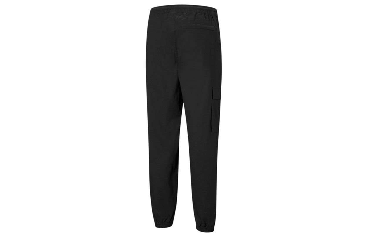 Puma Casual Sweatpants 'Black White' 531361-01 sold by KicksCrew product image thumbnail 2