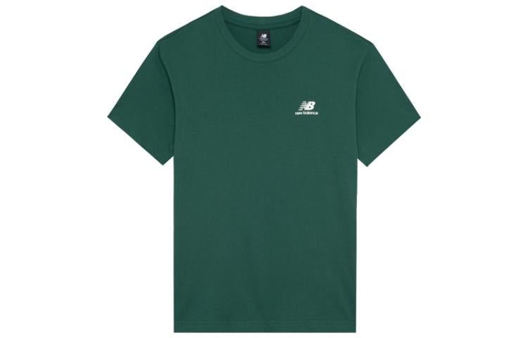 New Balance Casual Logo Tee 'Green White' AMT22395-NWG sold by KicksCrew product image thumbnail 2