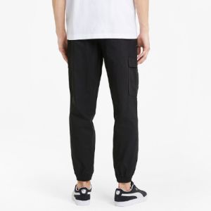 Puma Casual Sweatpants 'Black White' 531361-01 sold by KicksCrew