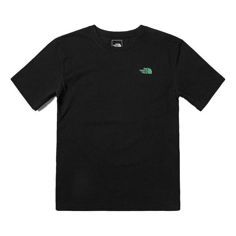 THE NORTH FACE Logo Graphic T-Shirt 'Black' NF0A81MU-JK3 sold by KicksCrew