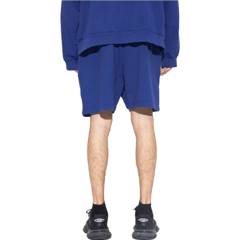 Balenciaga Logo Print Shorts 'Indigo Dirty White' 676137TNVB64388 sold by KicksCrew product image thumbnail 4