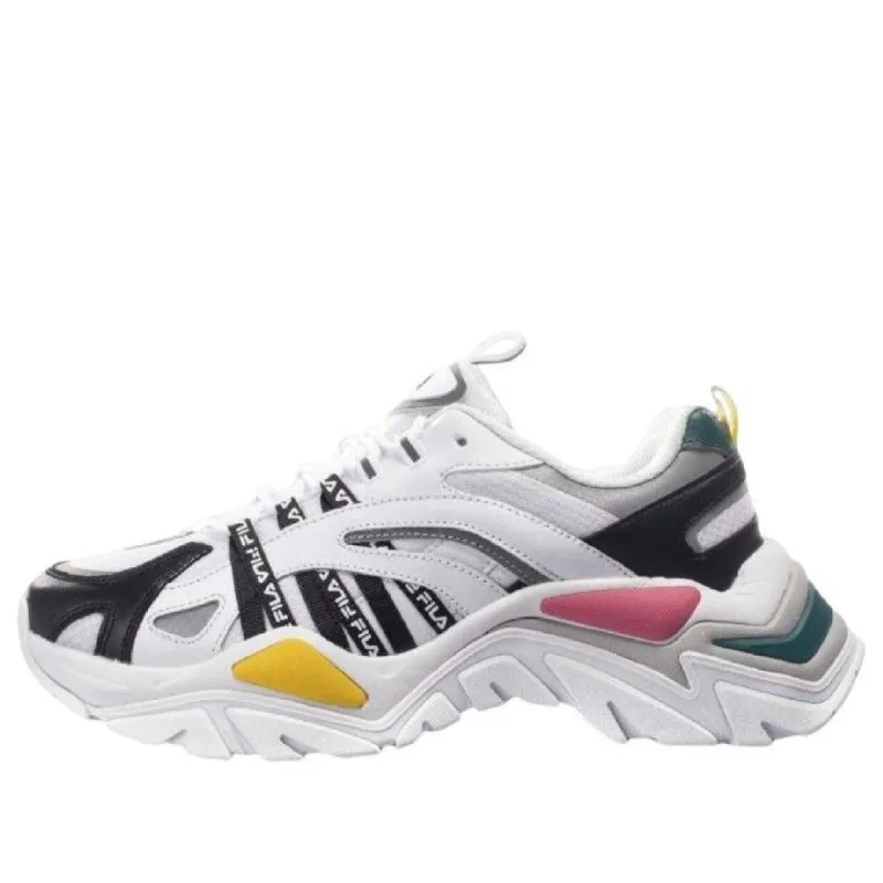 (WMNS) FILA Electrove Shoes 'White Black' 5RM01250-116 sold by KicksCrew