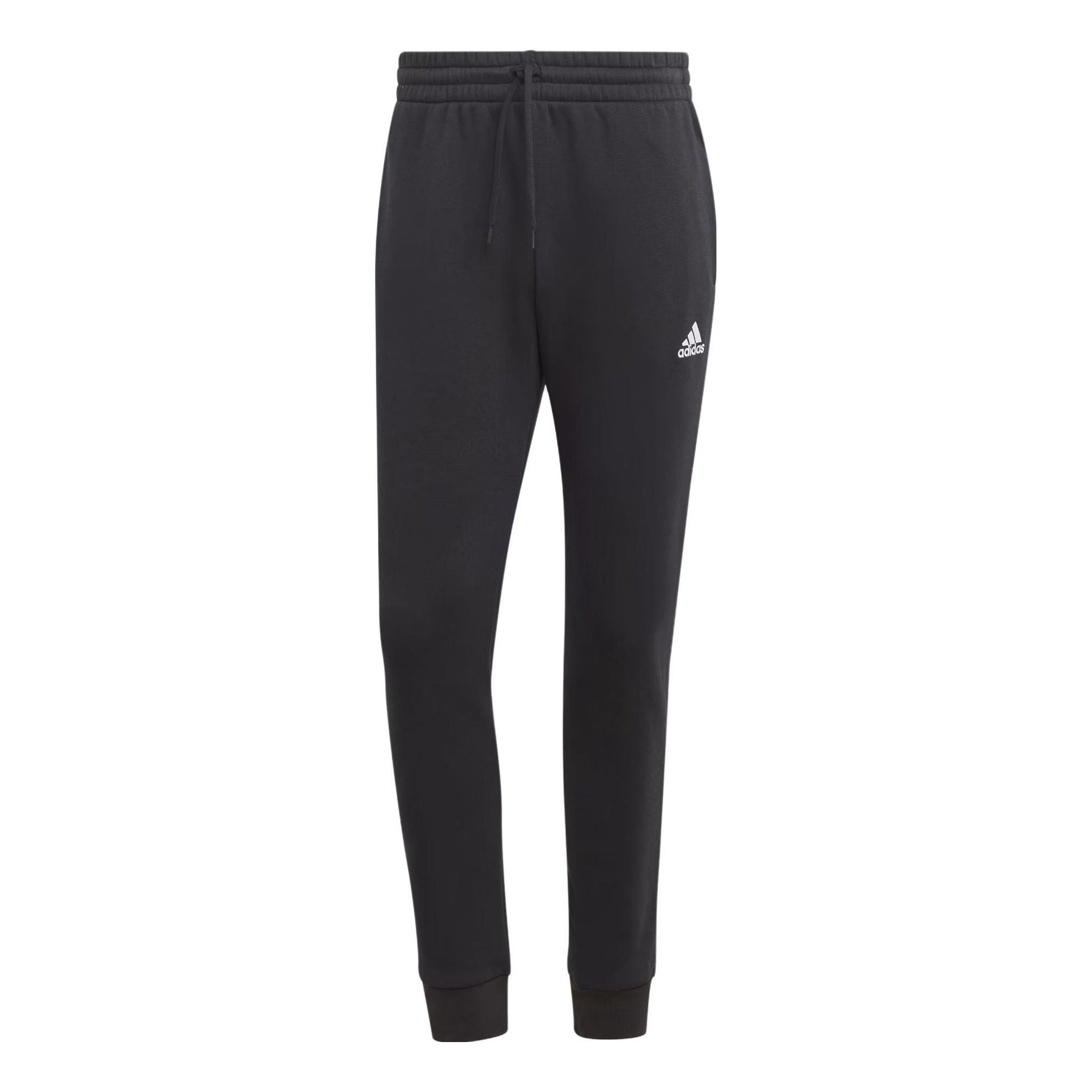 adidas Essentials Fleece Tapered Cuffed Pants 'Black' IB4023 sold by KicksCrew