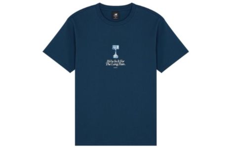 New Balance x ANB Brand Tee 'Blue White' AMT22377-BGV sold by KicksCrew