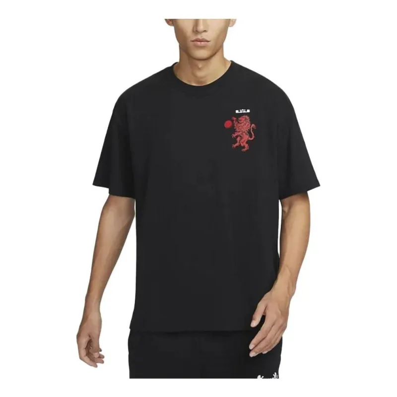 Nike LeBron Max90 T-Shirt 'Black' FN0806-010 sold by KicksCrew