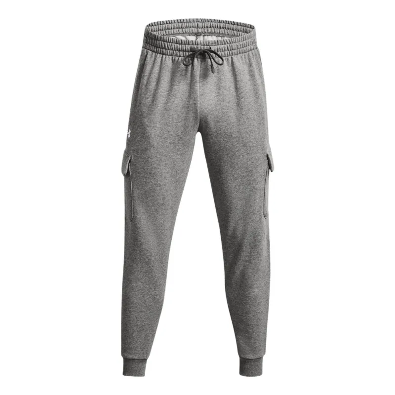 Under Armour Rival Fleece Cargo Joggers 'Grey' 1382134-026 sold by KicksCrew
