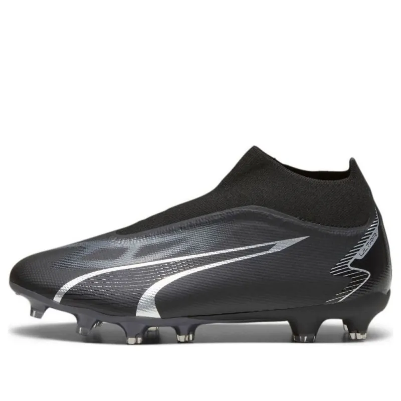 Puma Ultra Match+ Laceless FG/AG 'Black Asphalt' 107511-02 sold by KicksCrew