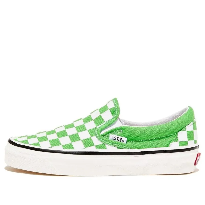 Vans Classic Slip-On 98 DX 'Checkerboard-Classic Green' VN0A7Q581OZ sold by KicksCrew