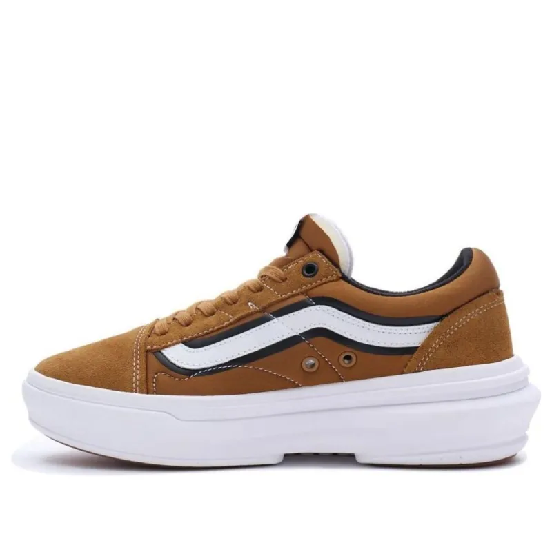 Vans Old Skool Overt ComfyCush 'Brown White' VN0A7Q5E1M9 sold by KicksCrew