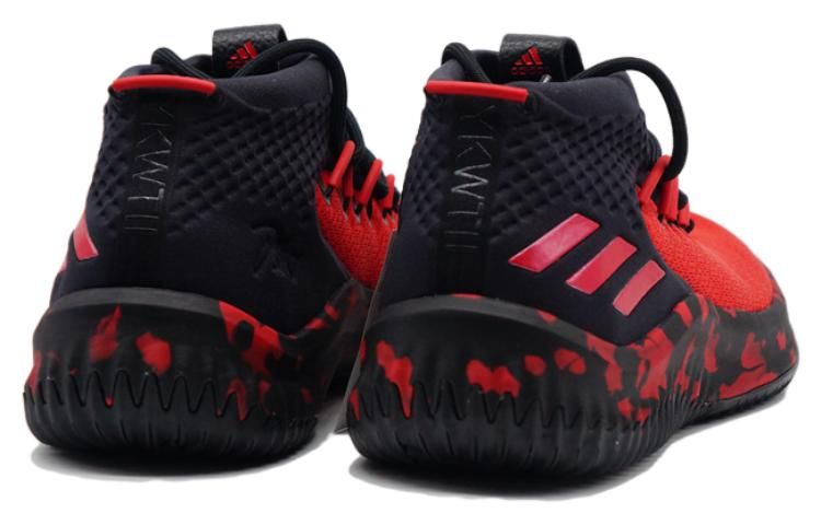 Adidas Dame 4 Lillard Shoes 'Red Black' F99899 sold by KicksCrew product image thumbnail 5