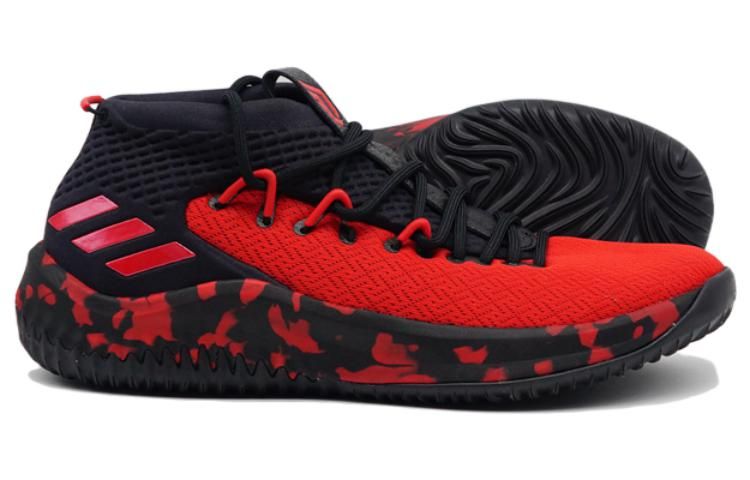 Adidas Dame 4 Lillard Shoes 'Red Black' F99899 sold by KicksCrew product image thumbnail 2