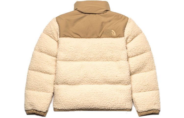 THE NORTH FACE Logo Nuptse Jacket 'Beige' NF0A5A84-11G sold by KicksCrew product image thumbnail 2