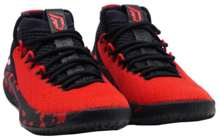 Adidas Dame 4 Lillard Shoes 'Red Black' F99899 sold by KicksCrew product image thumbnail 3