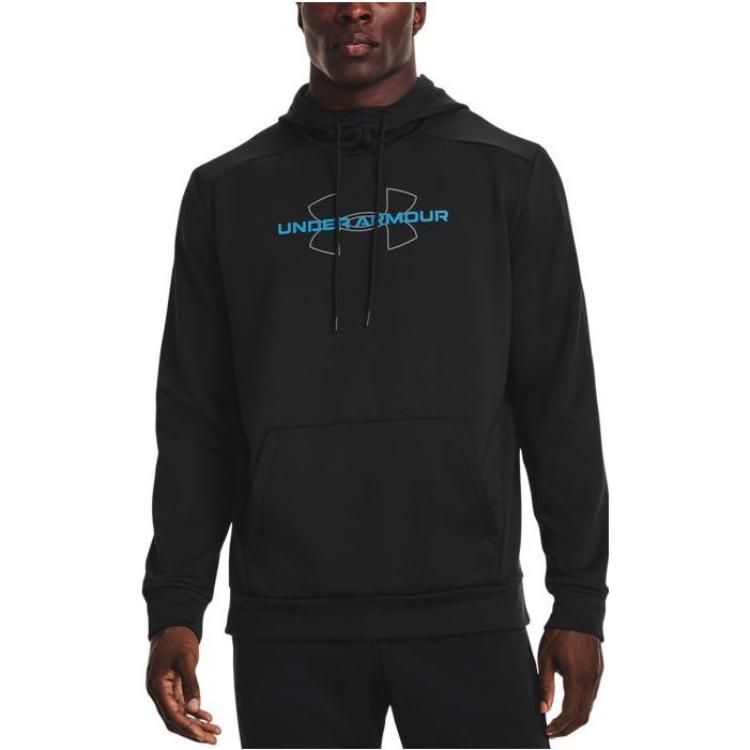 Under Armour Fleece Lockup Hoodie 'Black' 1373356-001 sold by KicksCrew product image thumbnail 2