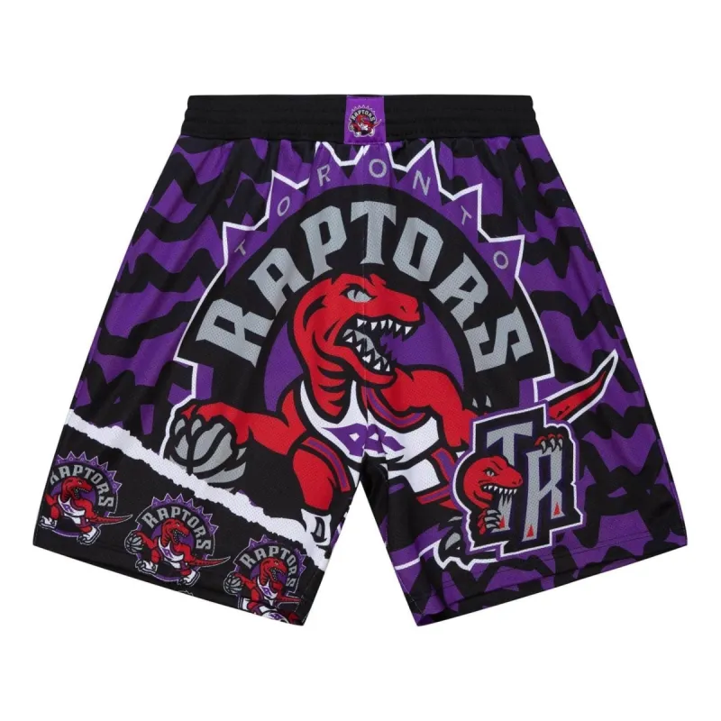 Mitchell & Ness x NBA Jumbotron 2.0 Sublimated Shorts 'Toronto Raptors' PSHR1220-TRAYYPPPBKPR sold by KicksCrew