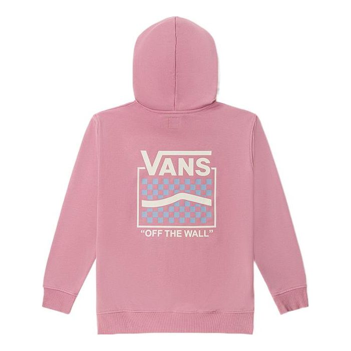 (WMNS) Vans Graphic Hoodies 'Pink White Blue' VN0002BUBD5 sold by KicksCrew