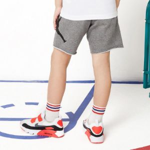 (PS) Air Jordan Jumpman Air Fleece Athletic Shorts 'Grey' JD2022196GS-002 sold by KicksCrew