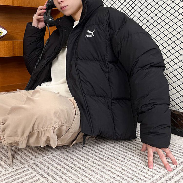 Puma Classic Down Jacket 'Black' 623600-01 sold by KicksCrew product image thumbnail 5