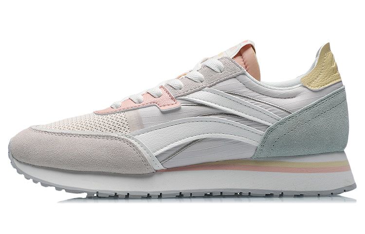 (WMNS) Li-Ning ChengFeng 'Pink White Green' AGCR196-2 sold by KicksCrew product image thumbnail 2