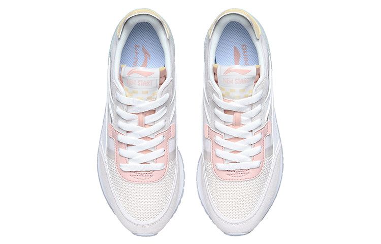 (WMNS) Li-Ning ChengFeng 'Pink White Green' AGCR196-2 sold by KicksCrew product image thumbnail 5