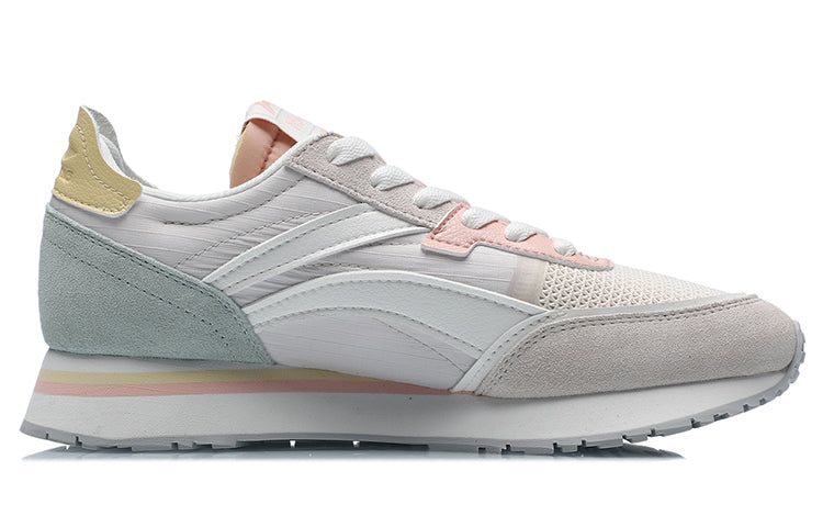 (WMNS) Li-Ning ChengFeng 'Pink White Green' AGCR196-2 sold by KicksCrew product image thumbnail 3