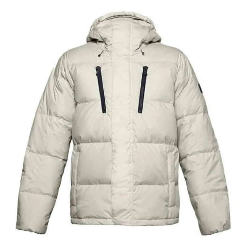 Under Armour Sportstyle Fleece Down Jacket 'White' 1355853-110 sold by KicksCrew