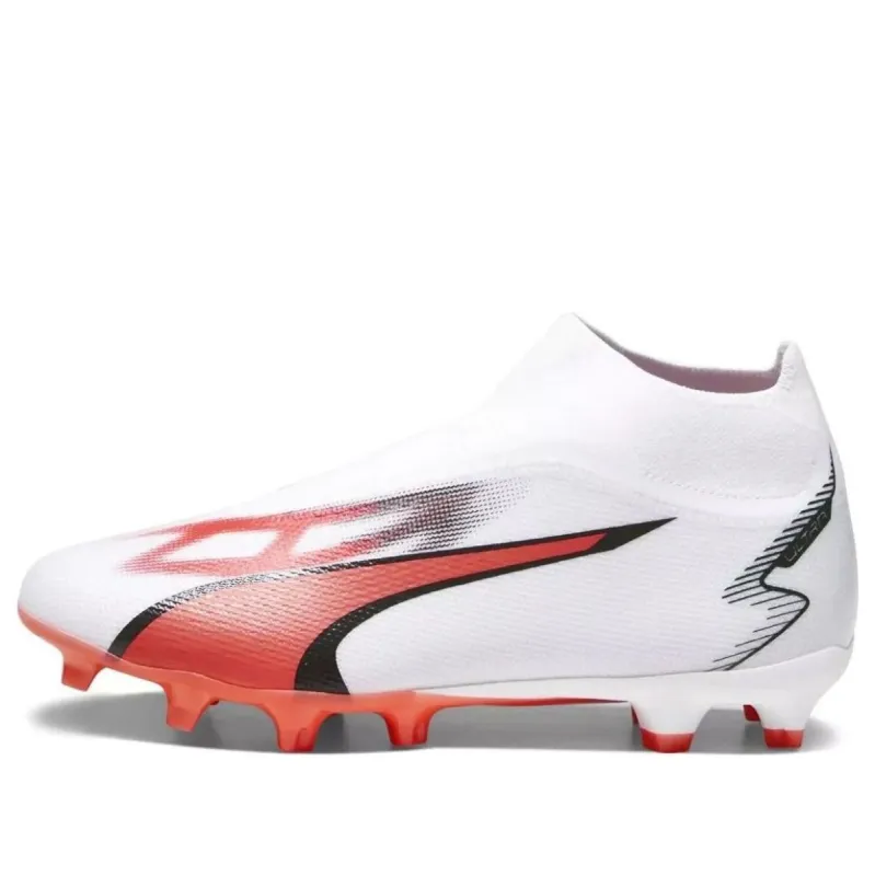 Puma Ultra Match+ Laceless 'White Fire Orchid' 107511-01 sold by KicksCrew