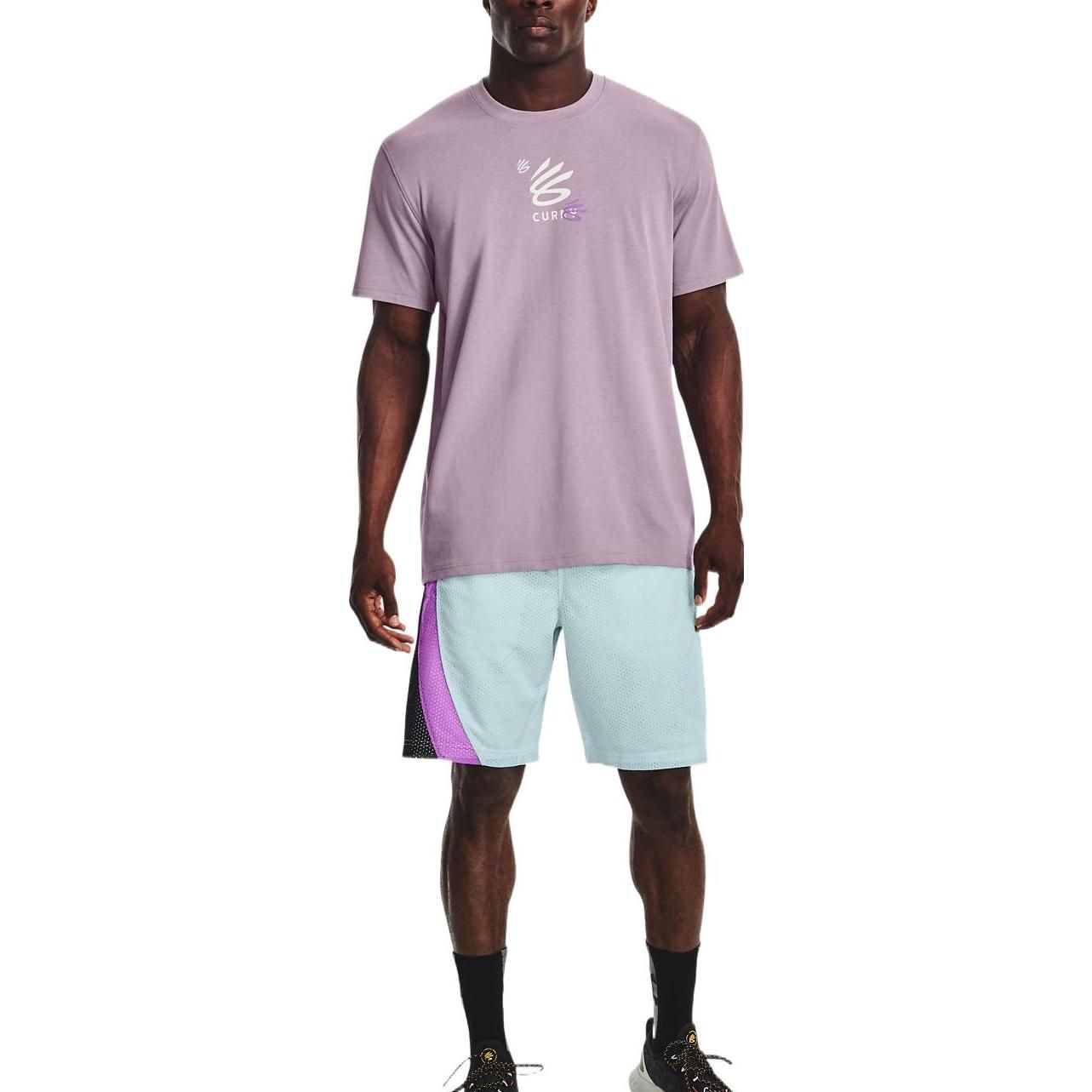 Under Armour Curry 3'S Hvyweight T-shirt 'Lilac' 1376275-554 sold by KicksCrew product image thumbnail 5