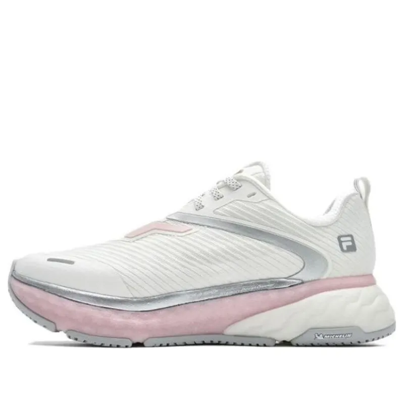 (WMNS) FILA SPD Cheetah Road Running Shoes 'White Pink' A12W411113FSW sold by KicksCrew