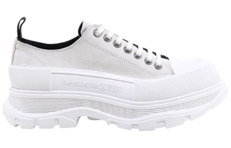 Alexander McQueen Tread Slick Lace-Up 'White' 627225WHBGU9089 sold by KicksCrew