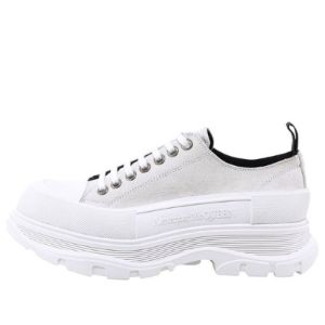 Alexander McQueen Tread Slick Lace-Up 'White' 627225WHBGU9089 sold by KicksCrew