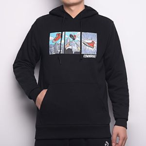 Converse Comic Graphic Hoodie 'Black' 10023948-A02 sold by KicksCrew