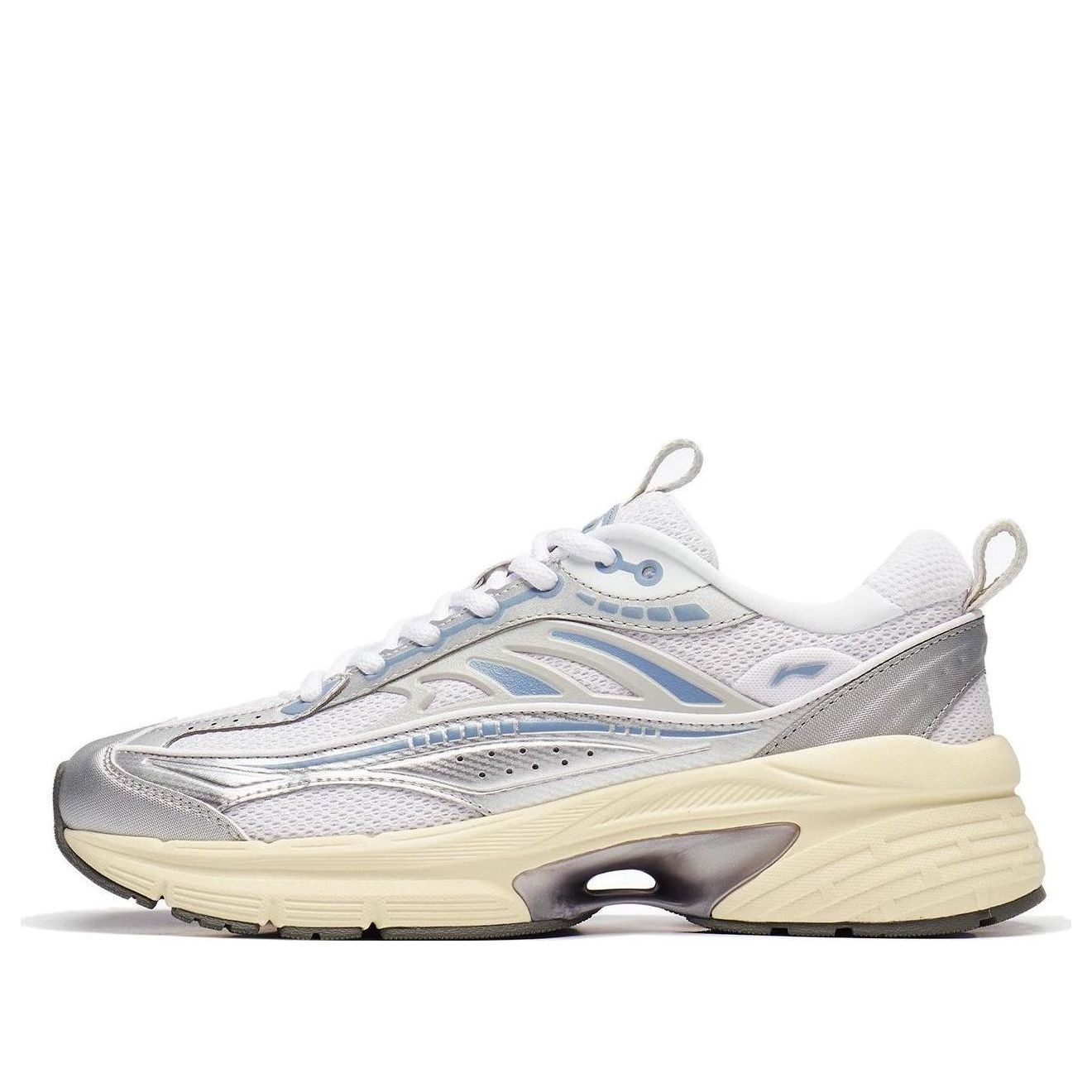 (WMNS) Li-Ning Starlit Lite 'White Silver Beige' AGCT236-2 sold by KicksCrew