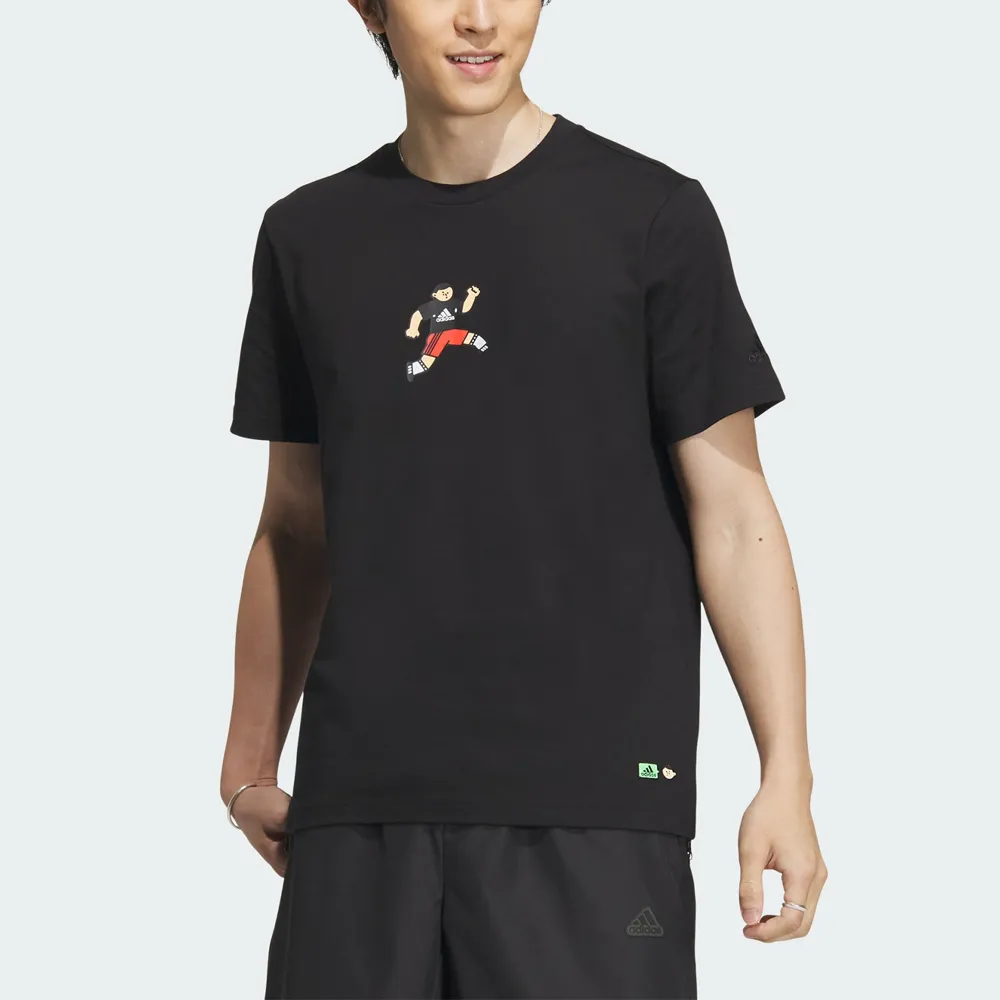 adidas Graphic Story T-shirt 'Black' IA8115 sold by KicksCrew product image thumbnail 2