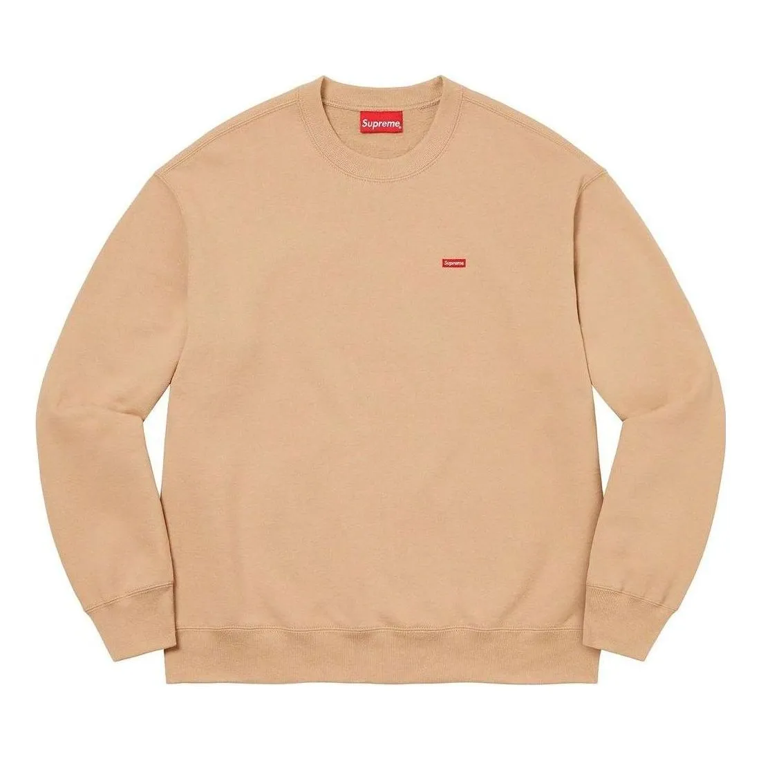 Supreme SS23 Week8 Small Box Crewneck Sweater 'Brown' SUP-SS23-151 sold by KicksCrew