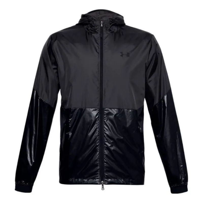 Under Armour Recover Legacy Hoodie Jacket 'Black Purple' 1353370-590 sold by KicksCrew