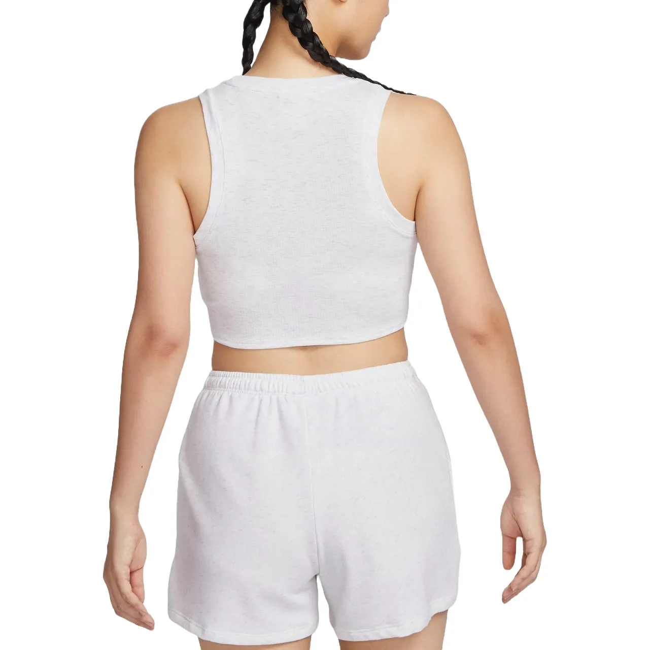 (WMNS) Nike Sportswear Essentials Tank Asia Sizing 'White Grey' FB8280-051 sold by KicksCrew product image thumbnail 2