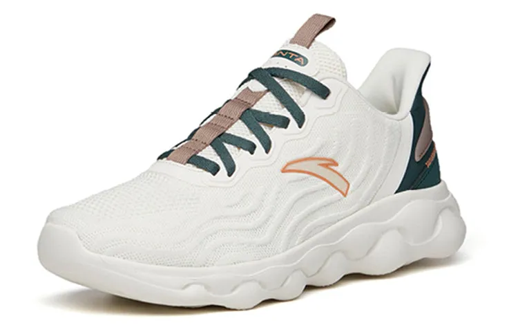 ANTA Running Series Sneakers 'White Green Tan' 112145530R-3 sold by KicksCrew product image thumbnail 3